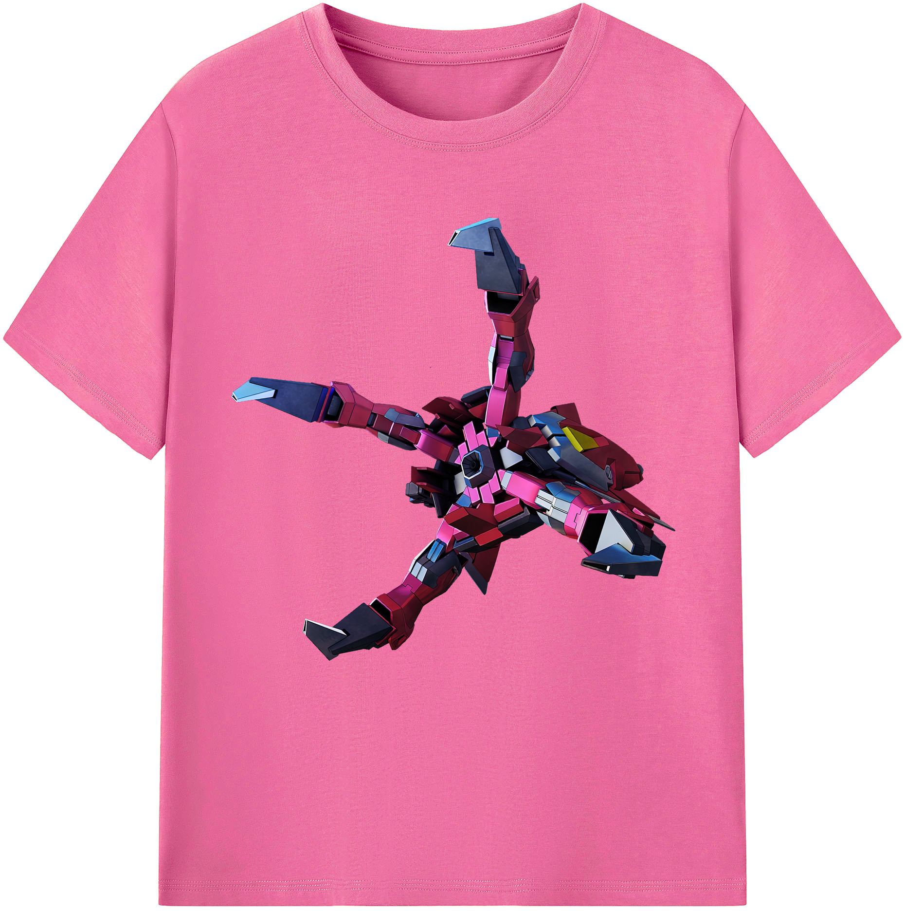 （画像用） 機動戦士ガンダム Mobile Suit Gundam レディースカジュアルプリントTシャツ（綿100％）